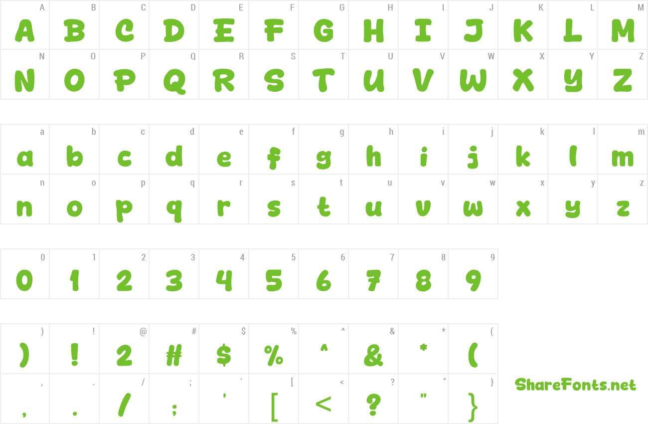 Font Magic Red preview